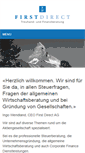 Mobile Screenshot of firstdirect.ch